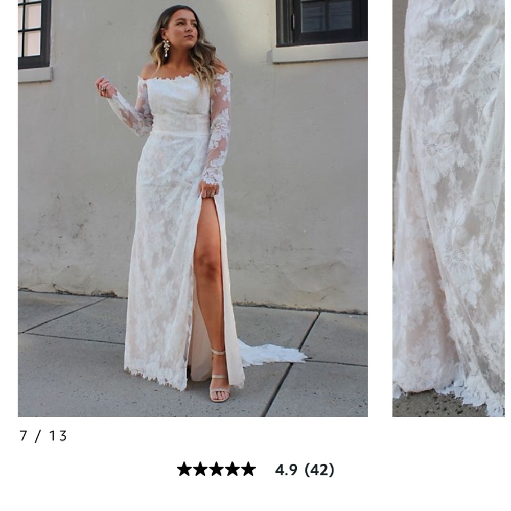 David’s Bridal Wedding Gown